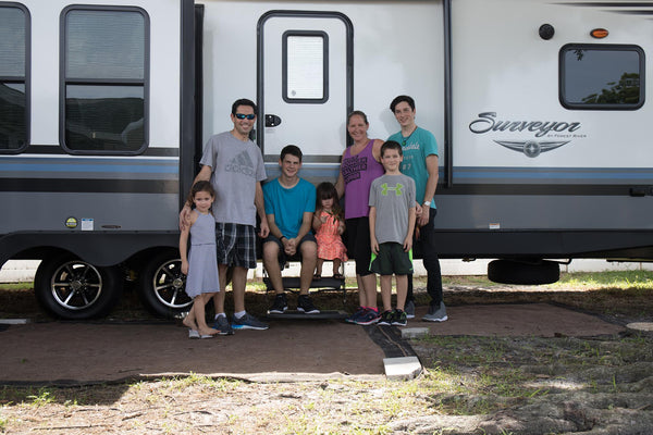 MapShocked: Full-Timing With Our 4 Kids In A Travel Trailer